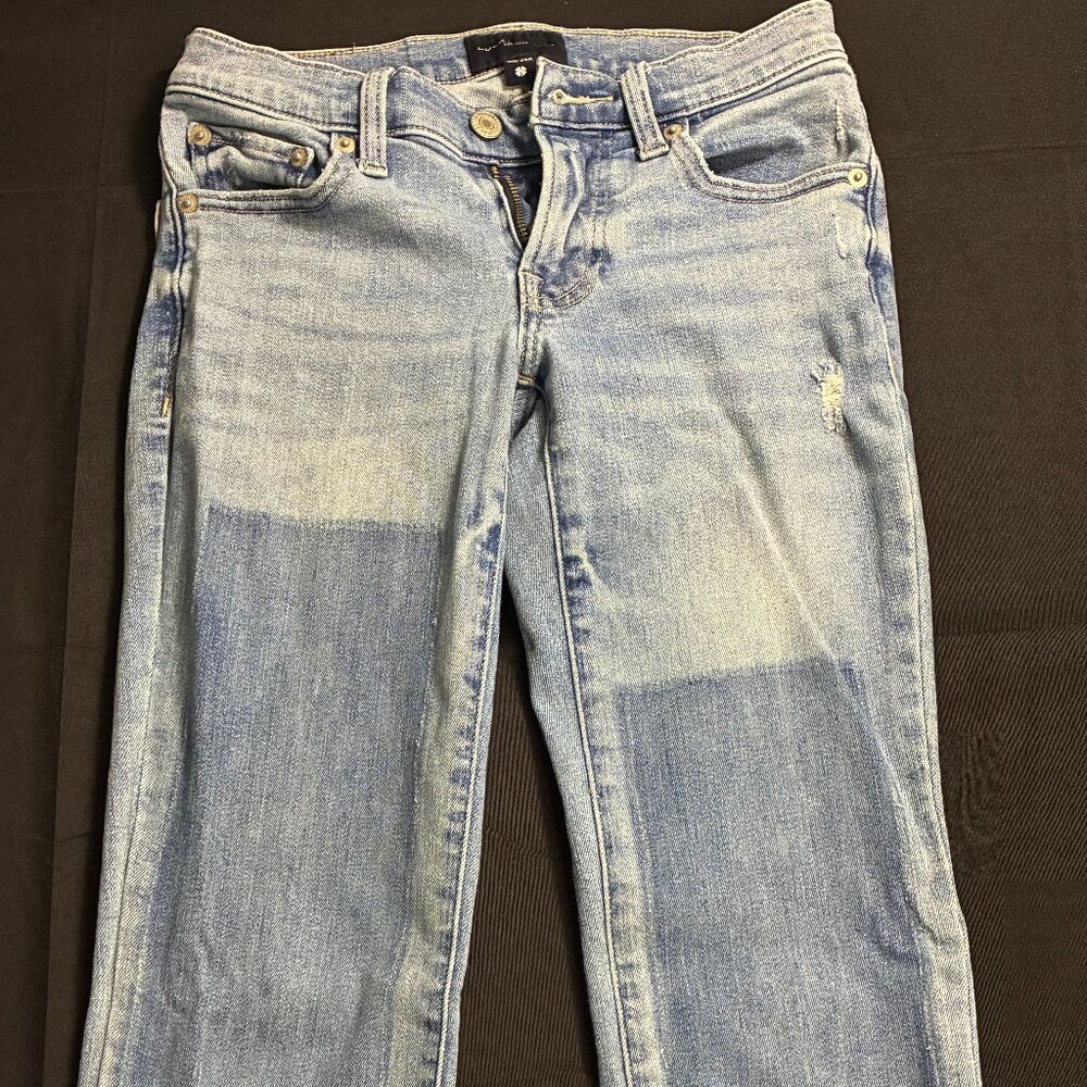 Lucky Brand High Rise Straight Leg Jeans | Light Wash | Size 24R